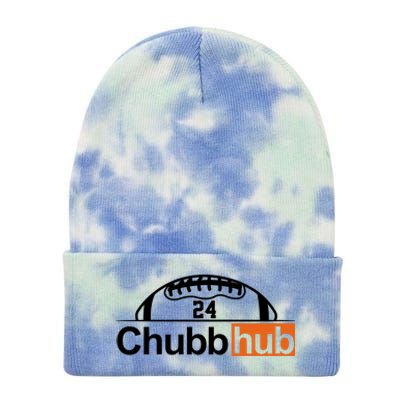 Chubbhub, Chubb Hub 24 Football Tie Dye 12in Knit Beanie