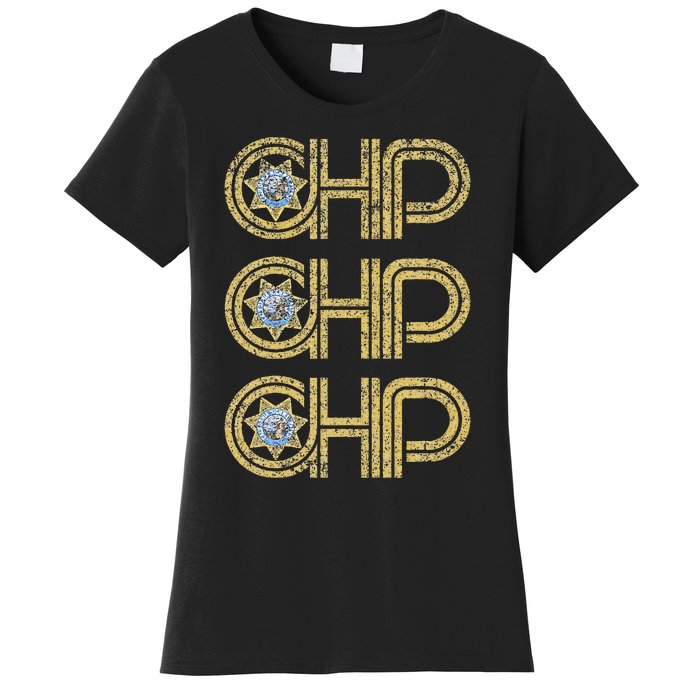 Chp California Highway Patrol Ca Police Law Enforcement Women's T-Shirt