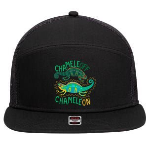 Chameleoff 7 Panel Mesh Trucker Snapback Hat