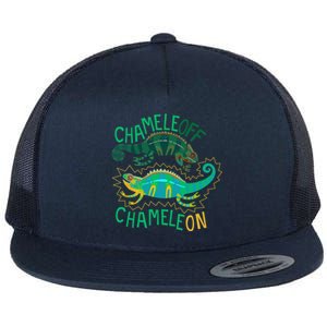 Chameleoff Flat Bill Trucker Hat