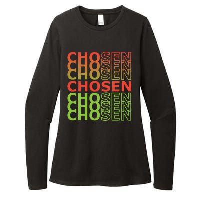 Chosen Womens CVC Long Sleeve Shirt