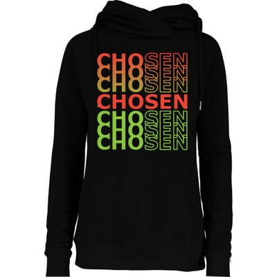 Chosen Womens Funnel Neck Pullover Hood