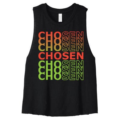 Chosen Women's Racerback Cropped Tank