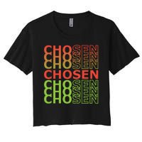 Chosen Women's Crop Top Tee