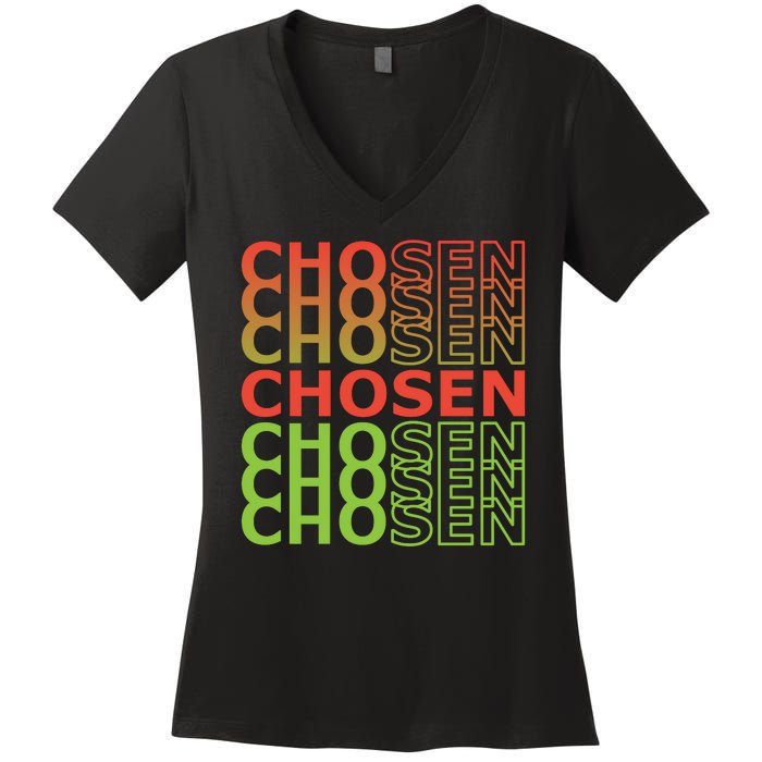 Chosen Women's V-Neck T-Shirt