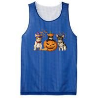 Cute Cat Halloween Witch Mummy Pumpkin Funny Cat Lover Gift Mesh Reversible Basketball Jersey Tank