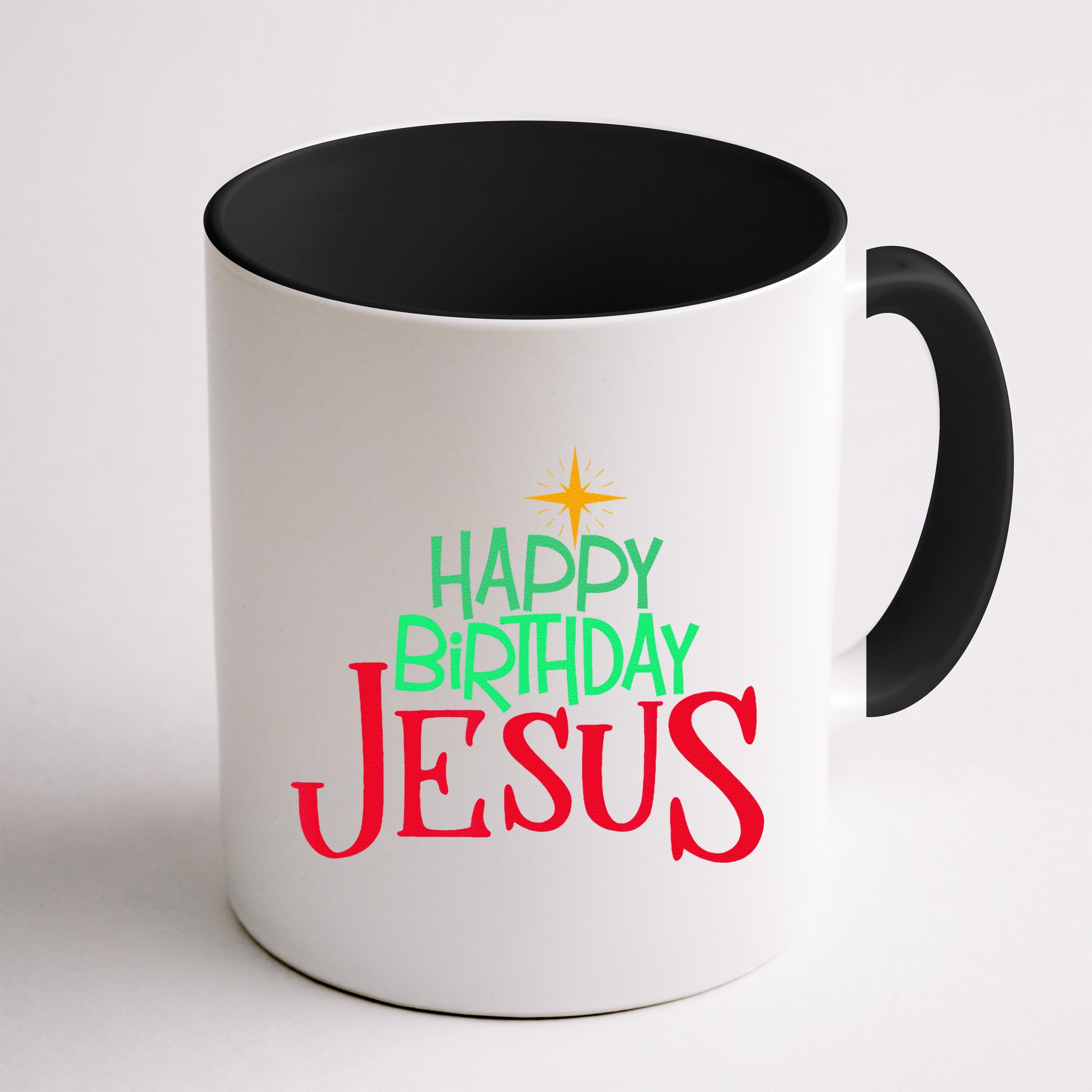 Christian Christmas HAPPY BIRTHDAY JESUS Gift Mug