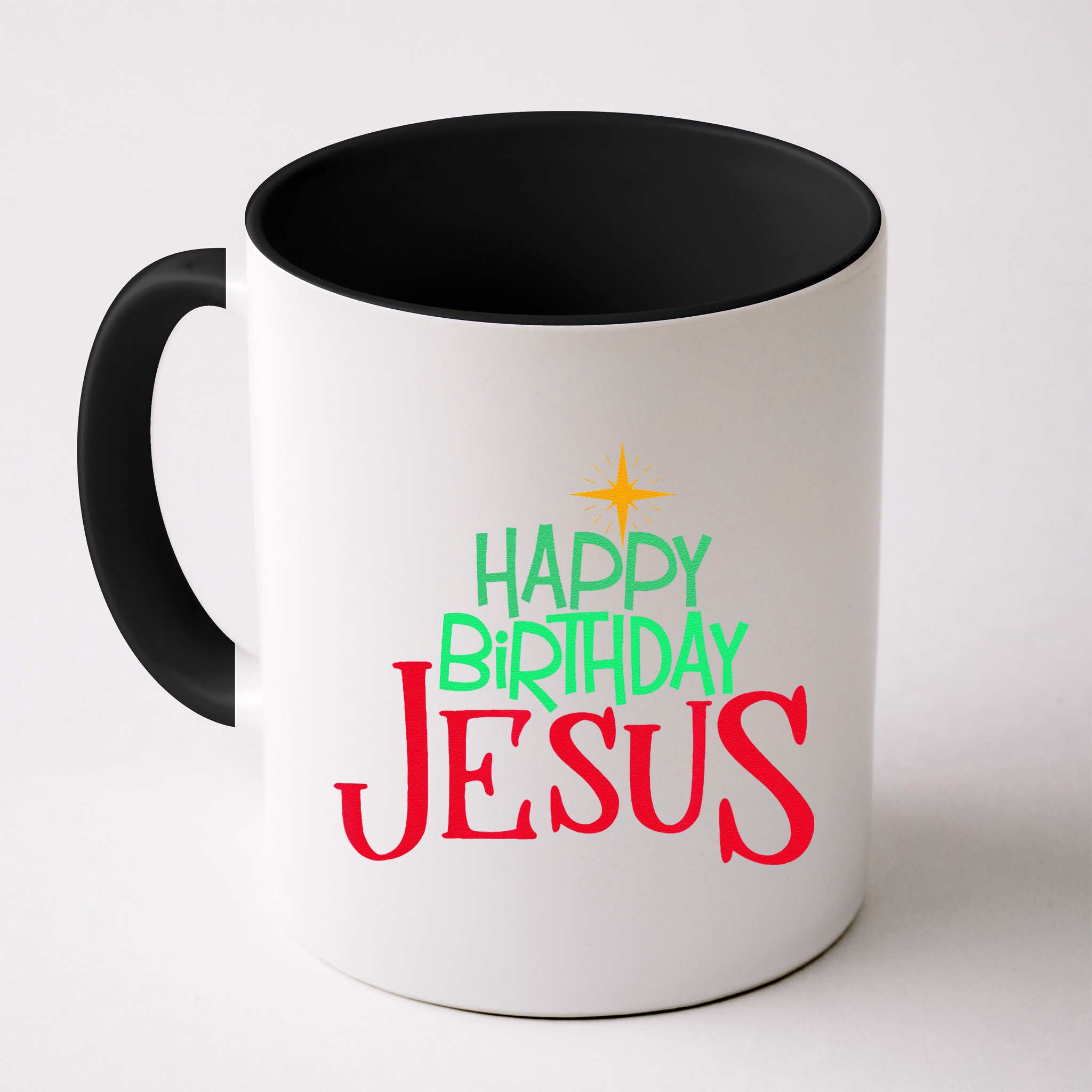 Christian Christmas HAPPY BIRTHDAY JESUS Gift Mug