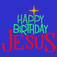 Christian Christmas HAPPY BIRTHDAY JESUS Gift Hoodie