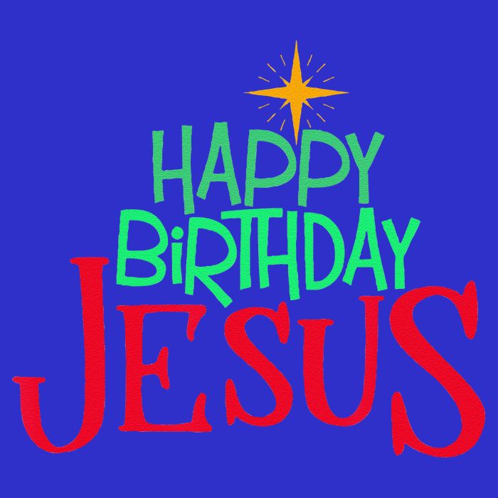 Christian Christmas HAPPY BIRTHDAY JESUS Gift Hoodie