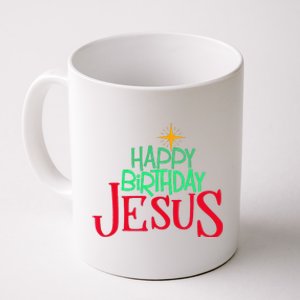 Christian Christmas HAPPY BIRTHDAY JESUS Gift Coffee Mug