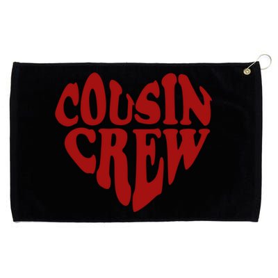 Cousin Crew Heart Cousin Squad Crazy Cousin Crew Cute Gift Grommeted Golf Towel