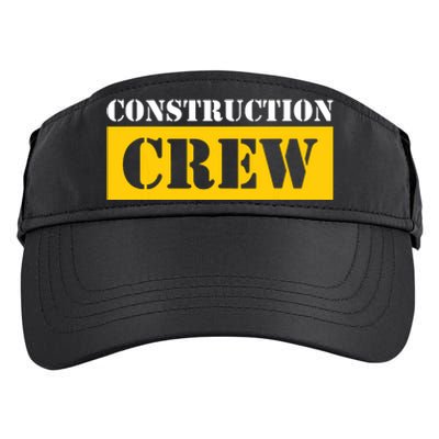 Construction Crew Highway Worker Adult Drive Performance Visor