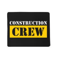 Construction Crew Highway Worker Mousepad