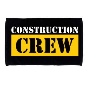 Construction Crew Highway Worker Microfiber Hand Towel