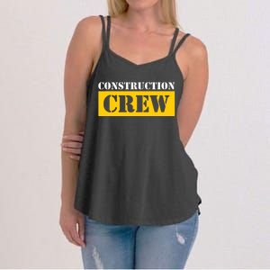 Construction Crew Highway Worker Women's Strappy Tank