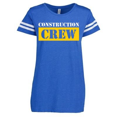 Construction Crew Highway Worker Enza Ladies Jersey Football T-Shirt