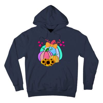 Colorful Cute Halloween Sunflower Pumpkin Tall Hoodie