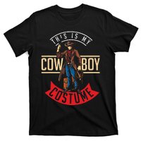 Cowboy Costume Halloween Western Gift Idea Cowboy T-Shirt