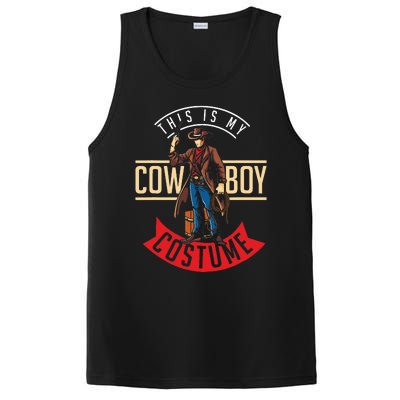 Cowboy Costume Halloween Western Gift Idea Cowboy PosiCharge Competitor Tank