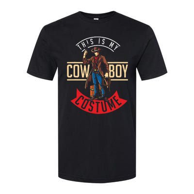 Cowboy Costume Halloween Western Gift Idea Cowboy Softstyle CVC T-Shirt