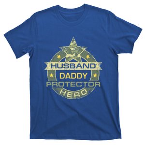 Cool Cow Husband From Wife Husband Daddy Protector Hero Gift T-Shirt