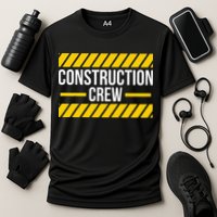Construction Crew & Highway Worker Cooling Performance Crew T-Shirt