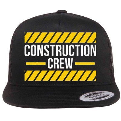 Construction Crew & Highway Worker Flatbill Hat