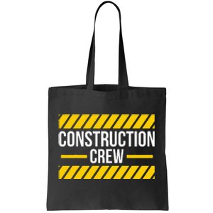 Construction Crew & Highway Worker Tote Bag