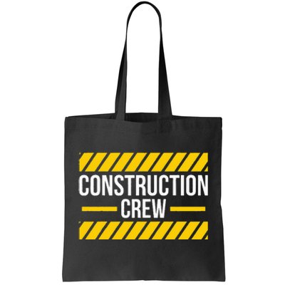 Construction Crew & Highway Worker Tote Bag