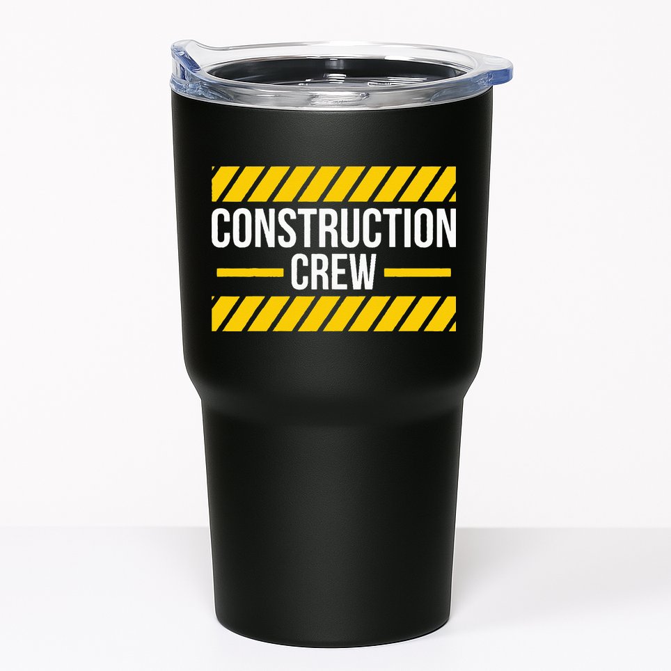 Construction Crew & Highway Worker Tumbler