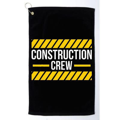 Construction Crew & Highway Worker Golf Towel