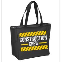 Construction Crew & Highway Worker Zip Tote Bag
