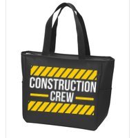Construction Crew & Highway Worker Zip Tote Bag
