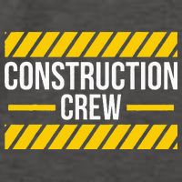 Construction Crew & Highway Worker Vector Backpack