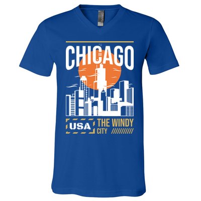 Chicago V-Neck T-Shirt