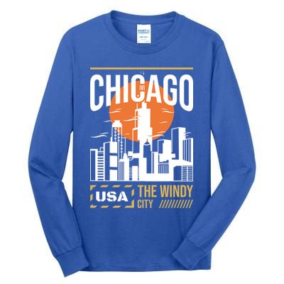 Chicago Tall Long Sleeve T-Shirt