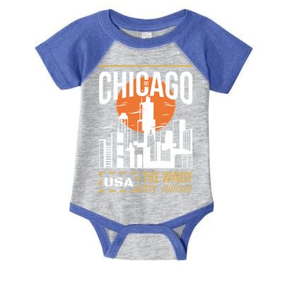 Chicago Infant Baby Jersey Bodysuit