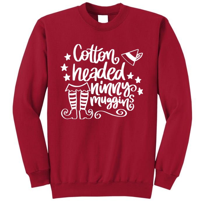 Christmas Cotton Headed Ninny Muggins Tall Sweatshirt