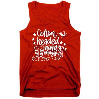 Christmas Cotton Headed Ninny Muggins Tank Top