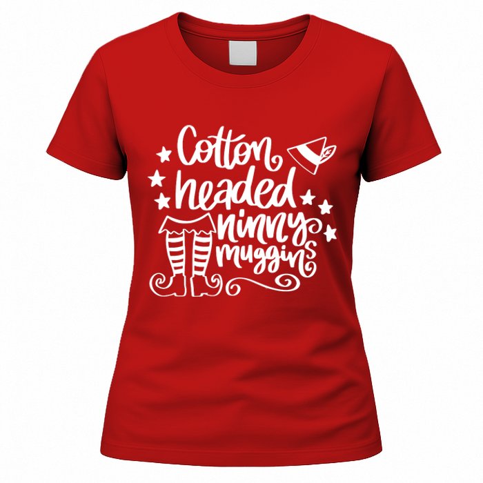 Christmas Cotton Headed Ninny Muggins Women's T-Shirt