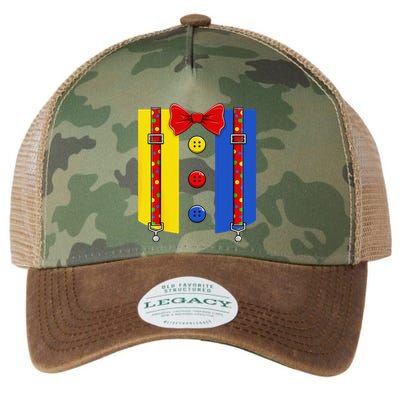 Clown Costume Halloween Circus Matching Legacy Tie Dye Trucker Hat