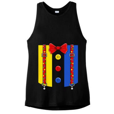 Clown Costume Halloween Circus Matching Ladies PosiCharge Tri-Blend Wicking Tank