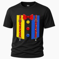 Clown Costume Halloween Circus Matching Cooling Performance Crew T-Shirt