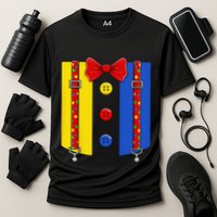 Clown Costume Halloween Circus Matching Cooling Performance Crew T-Shirt