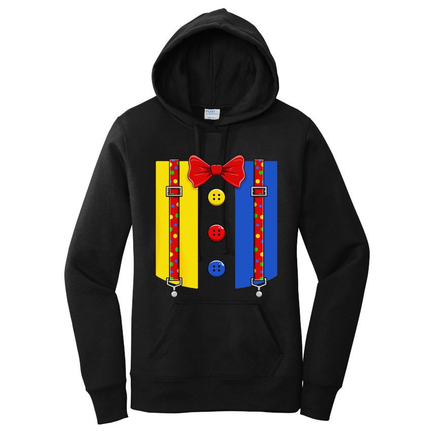 Clown Costume Halloween Circus Matching Women's Pullover Hoodie