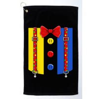 Clown Costume Halloween Circus Matching Golf Towel
