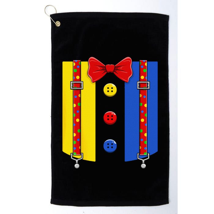 Clown Costume Halloween Circus Matching Golf Towel