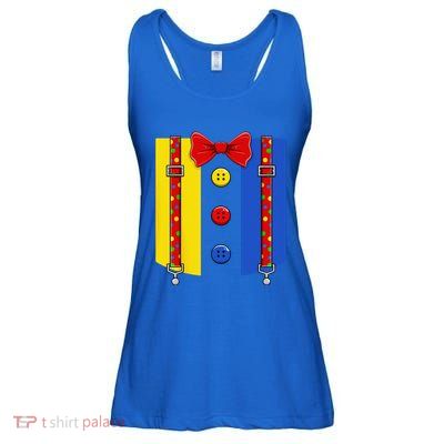 Clown Costume Halloween Circus Matching Ladies Essential Flowy Tank