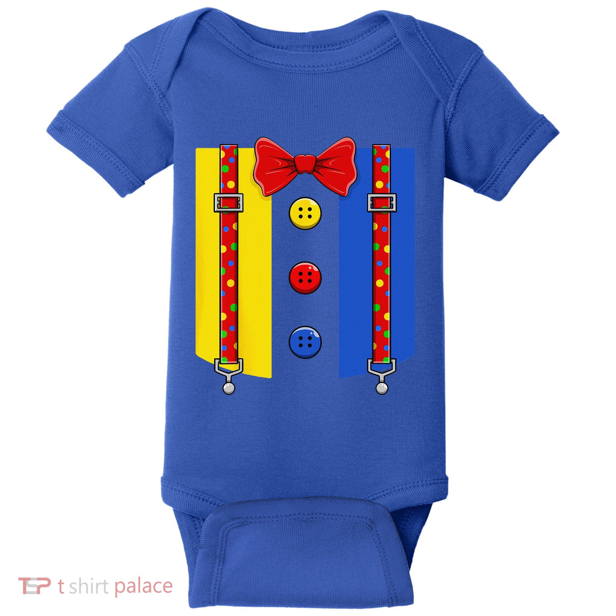 Clown Costume Halloween Circus Matching Baby Bodysuit